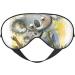 Buy Cute Koala Mom and Baby Print Soft Eye Mask | Sleep Eye Cover for Travel & Naps Perfect for Women & Men - Buy Online on GoSupps.com