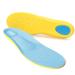 Vquand Memory Foam Plantar Fasciitis Insoles for Women and Men  Shock Absorption Running Comfort Work Boot Shoe Insoles for Foot Pain  Metatarsalgia  Flat Feet Arch Support Orthotic Shoe Inserts Blue M (Men 6-9/Women 7-1...