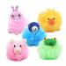 Beavorty 4pcs Bath Ball Bath Puff Bath Accessories Bath Flower Bath Sponge