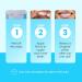 Zimba Teeth Whitening Strips - Vegan Stain Remover White Strips - 56 Strips - Coconut Flavor - Buy Online on GoSupps.com
