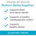 Silver Fern Vitamin K2-D3 Supplement: Natural Non-Synthetic Formula for Bone, Heart & Energy Support - 30 Capsules - Buy Online on GoSupps.com