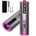 Cordless Curling Iron - Automatic Hair Curler with Built-in Rechargeable Battery 6 Adjustable Temperature Setting Ceramic Professional Hair Curler for Long & Short Hair Stylingtyling