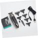 FOMIYES Hair Shaver & Barber Shears for Men | Beard Trimmer Hair Clippers & Body Hair Grooming Tool - 18x7.5cm Black - Buy Online on GoSupps.com