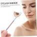 3 Pcs Eyelash Grafting Mirrors - Handheld Magnifying Eyelash Check Supply - Colorful Eyelash Mirrors for Easy Eyelash Transplanting - 15.5x5x0.5cm - Buy Online on GoSupps.com
