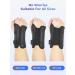 Adjustable Carpal Tunnel Wrist Brace for Pain Relief - Dual-Handed Support Splints for Arthritis & Tendonitis - Comfortable Night Sleep Brace for Men & Women (Black Right - Buy Online on GoSupps.com