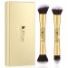 DUcare Makeup Brushes 2 Pieces Powder Foundation Buffer and Contour Synthetic Hair Kabuki Make-up Brush Cosmetic Brush