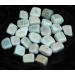 Crocon Amazonite Rune Stones Set - Elder Futhark Alphabet Engraved Symbols for Chakra Balancing | Decorative Stones 10-15mm - Buy Online on GoSupps.com