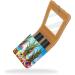 Travel Lipstick Organizer Case - Portable Makeup Bag with Mirror | Fun Pineapple Design for Beach Lovers - Buy Online on GoSupps.com