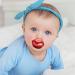 3pcs Baby Funny Pacifier Set | Silicone Teething Teether for Newborns | Soothing Dummy Nipple Toy - Buy Online on GoSupps.com