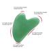 Medimama Rose Quartz Gua Sha Massage Tool for Facial Beauty and Anti-Aging Treatment - Green Guasha - Buy Online on GoSupps.com