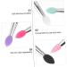 Hemoton 18 Pcs Eye Shadow Brush Cream Eyeshadow Lip Brush Eyeshadow Brush Kit Transparent Plastic Handle - Buy Online on GoSupps.com