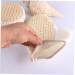 Balacoo 9 Pcs Bath Wipe Scrubber Set - Double Sided Exfoliator Loofah Body Sponge & Bath Towel - Ideal for Spa & Home Use - Buy Online on GoSupps.com