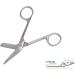 High-Quality Faude Bandage Scissors - Lister Design Stainless Steel 11.5cm for Bandages & Clothes - Buy Online on GoSupps.com