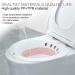 Sitz Bath Basin for Postpartum & Anal Care - Hemorrhoids & Perineum Treatment, Alleviate Inflammation - Foldable & Easy to Store (Pink) - Buy Online on GoSupps.com