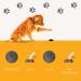 Dog training talking buttons | Commandog touch recordable talking dog buzzer train your dog to talk with dog communication buttons | Easy to use dog training buttons | 4pk talking buttons for dogs |UK - Buy Online on GoSupps.com