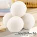 Wool Dryer Balls 6Pcs Natural Wool Dryer Balls Water Absorption Eliminates Static Laundry Drying Replacement to Shorten Drying Time Reduce Wrinkles and Static Cling - Buy Online on GoSupps.com