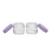 Houseables 20g Multicolor Cosmetic Sample Jars, 12-Pack - BPA Free, Screw Cap Lid, Small Empty Containers for Makeup, Nails, Gems - 20ml Plastic Pots - Buy Online on GoSupps.com
