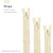 Renashed 45pcs 21.5 Inch Nylon Invisible Zippers - Beige - Tailor Sewer Sewing Craft Crafter's Special - Buy Online on GoSupps.com