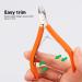 Dead Skin Remover Nipper Cuticle Nipper Silicone Handle Grooming for Beauty Salon - Buy Online on GoSupps.com