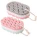2Pcs Bath Sponge Brush Shower Skin Clean Massage Soft Spa Foam Dead Skin Remover Moisturizing Scrubber Rope Holder