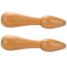 IGUATU 2 x massage stick made of massage stick sandalwood acupuncture massage stick acupuncture rod tool