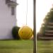 STERLING Sports Compact Tetherball Set - Outdoor Backyard Game with Ball, Rope, Metal Pole, and Air Pump - Buy Online on GoSupps.com