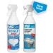HG Limescale Remover Foam Spray Professional Grade Limescale Remover (500ml) - 218050106 & Limescale Remover Foam Spray Professional Grade Limescale Remover (500ml) - 218050106 + Limescale Remover Foam Spray - Buy Online on GoSupps.com