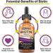 SBR Nutrition Biotin Liquid Drops 5000mcg - 60 Servings, 1.0Fl.oz (30ml) Vanilla Flavor - Buy Online on GoSupps.com