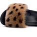 Sliders for Women Fur Slippers Warm Comfortable Soft for Women Slides Flip Flop Indoor Furry Home Slippers Fluffy Sandals Winter Plush Shoes for Indoor Outdoor Fashion Sandals (B 25CM) (A 25.5CM) - Buy Online on GoSupps.com