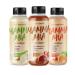 Gymqueen Mamma Mia Zero sauce 3x265ml low in calories without fat and without sugar for refining dishes or as a salad dressing vegetarian and lactose-free top seller set 2 265 ml (3 Pack)