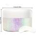 Hair Gel | Body Makeup for Hair and Face - Sparkling Mermaid Holographic Sequins for Makeup Body and Hair Festival and Accessories Fulenyi 04# - Buy Online on GoSupps.com