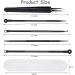 Blackhead Remover Extractor Kit Professional Blackhead Stainless Steel Blackhead Remover for Blackhead Removal for Skin Acne and Pustules 4-Pin+Curved Clip Gift Box Black - Buy Online on GoSupps.com
