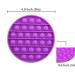 Lyft Livin Teether Push Pop Silicone Toy for Babies & Toddlers - Purple Square | Sensory Poppers for Autism & Motor Skill Development - Buy Online on GoSupps.com