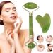 Sha Facial Tools Green Jade Roller for Face Roller Facial Massager Natural Stone Facial Massager Skin Rollers Set Pressure Relief Beauty Tools Hulzogul - Buy Online on GoSupps.com