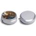 Tree of Life Round Pill Box - 3 Compartment Portable Metal Organizer | Decorative Pocket Pill Case for Travel - Shop Internationally - Buy Online on GoSupps.com