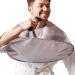 Loupsiy razor - shaving apron |Foldable beard catcher for shaving light washable facial hair for men father husband father's day gift gray 1