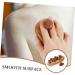 Hapinary Wooden Massage Brush & Comb Set - Handheld Scalp Massager Tool for Relaxation & Hair Care - Buy Online on GoSupps.com