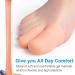 10 Pairs Gel Toe Protector Sleeves Silicone Toe Cushions for Pain Relief Corn & Callus Remover | International Shipping Available - Buy Online on GoSupps.com