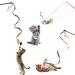 QUOZUO 26 pcs Kitten Toys Cat Toys Cat Toys Variety Pack for Kitty Cat Wand Toy Cat Feather Toys Cat Balls with Bells Cat Mouse Toy Catnip Toys for Indoor Cats - Buy Online on GoSupps.com