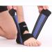 Ankle Brace for Sports Sprains Heel Pain Relief Breathable Arch Support for Man&Woman with Double Compression Adjustable Straps (Color : Blue)