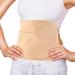 Eummy Reusable Castor Oil Wrap Mess-Free Castor Oil Wrap with Adjustable Straps Soft Comfortable Castor Oil for Liver Detox Insomnia Constipation Muscle Pain Magic post Khaki