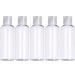 DNSEN 5 Pack 3.4oz Empty Plastic Travel Bottles for Toiletries TSA Approved Leak Proof Squeezable Travel Size Containers Travel Essentials Accessories