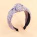 Bohemian Purple Raffia Straw Headband: Stylish Wide Hairband for Girls - Buy Online on GoSupps.com