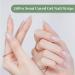 20 Semi Cured Gel Nail Strips Gel Nail Stickers Soft Gel Nail Strips Semi Cured Gel Nails Clear Colour Salon-Quality Gel Nail Polish Strips for Women and Men (Crystal Clear) - Buy Online on GoSupps.com