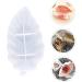 NUOBESTY 1pc Leaves Silicone Mold Silicone Molds Fruit Trays Soap Dish Silicone Fruit Tray Mold Crystal Plate White 16x9.9cm - Buy Online on GoSupps.com