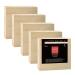 Unfinished Birch Wood Boards Canvas for Painting 5 Packs 3/4 Deep Cupohus 12 x 12 Wooden Cradled Panels for Pouring Art Crfats Paints and More 12 x 12