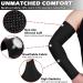 Ailaka Medical Compression Arm Sleeves - 20-30 mmHg Support for Lymphedema, Pain, Swelling - XX-Large, Black (1 Pair) - Buy Online on GoSupps.com