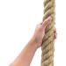 Aoneky 1 inch Jute Rope - Twisted Hemp for Crafts, Climbing, Hammock - 48 Feet - Buy Online on GoSupps.com