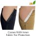 Buy Shin Footless 20-30 mmHg Zipper Compression Calf Sleeves - 2 Pairs Black Combo 5X-Large | International Shipping Available - Buy Online on GoSupps.com
