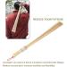 Premium Bamboo Massage Stick with Lanyard - Handheld & Polished for Ultimate Relaxation | International Shipping Available - Buy Online on GoSupps.com